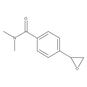 N,N-dimethyl-4-[(2S)-oxiran-2-yl]benzamide Structure