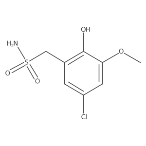 (5-Chloro-2-hydroxy-3-methoxyphenyl)methanesulfonamide Structure