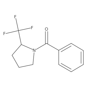 1-Benzoyl-2-(trifluoromethyl)pyrrolidine结构式
