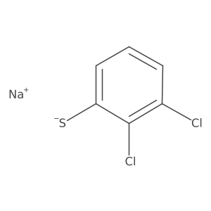 2,3-Dichlorobenzenethiol sodium Structure