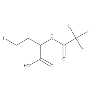 4-Fluoro-2-(trifluoroacetamido)butanoic acid Structure
