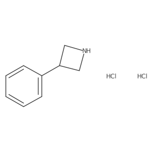 3-Phenylazetidine dihydrochloride结构式
