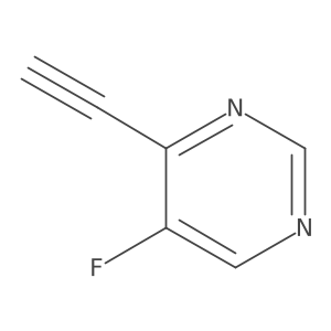 4-Ethynyl-5-fluoropyrimidine Structure