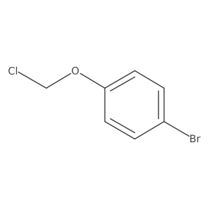1-Bromo-4-(chloromethoxy)benzene结构式