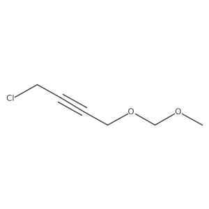 1-Chloro-4-(methoxymethoxy)but-2-yne结构式