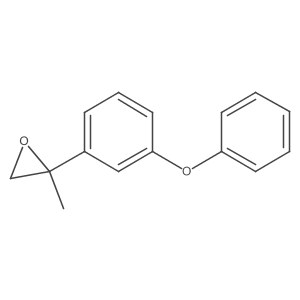 2-Methyl-2-(3-phenoxyphenyl)oxirane Structure