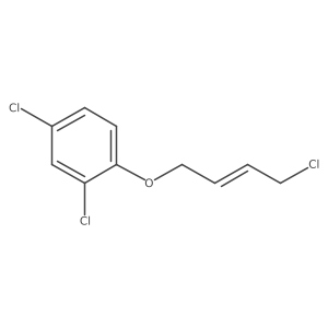 (E)-2,4-Dichloro-1-[(4-chloro-2-butenyl)oxy]benzene Structure