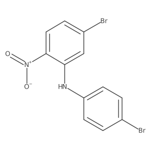 5-Bromo-N-(4-bromophenyl)-2-Nitrobenzenamine Structure