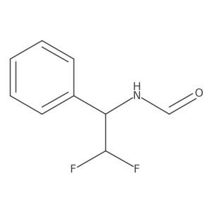 N-(2,2-difluoro-1-phenylethyl)formamide结构式