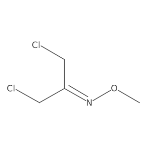 1,3-dichloro-propan-2-one O-methyloxime Structure