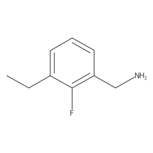 3-Ethyl-2-fluorobenzylamine结构式