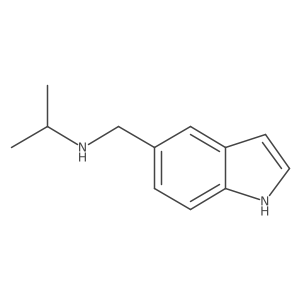[(1H-indol-5-yl)methyl](propan-2-yl)amine结构式