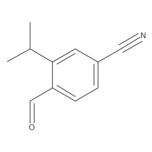 4-Formyl-3-isopropylbenzonitrile Structure