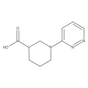1-(Pyridazin-3-yl)piperidine-3-carboxylic acid结构式