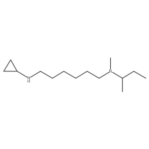 1,6-Hexanediamine, N6-cyclopropyl-N1-methyl-N1-(1-methylpropyl)- Structure