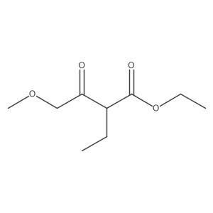 Ethyl 2-ethyl-4-methoxy-3-oxobutanoate Structure