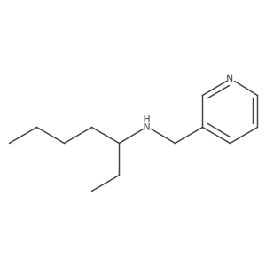 N-(pyridin-3-ylmethyl)heptan-3-amine Structure