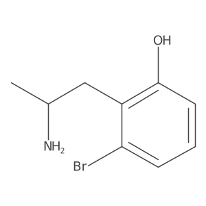 2-[(2r)-2-Aminopropyl]-3-bromophenol Structure