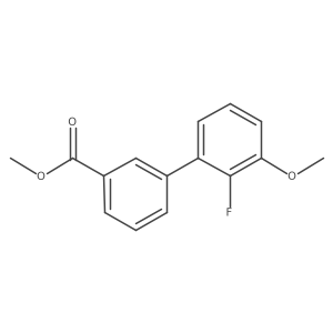 Methyl 3-(2-fluoro-3-methoxyphenyl)benzoate Structure