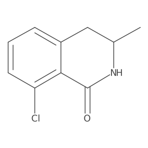 8-chloro-3-methyl-3,4-dihydro-2H-isoquinolin-1-one Structure