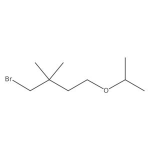 1-Bromo-4-isopropoxy-2,2-dimethylbutane Structure