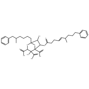 Desacetoxyzaragozic acid C结构式