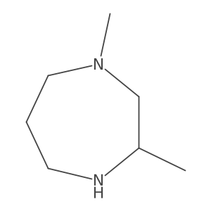 (R)-1,3-Dimethyl-1,4-diazepane结构式