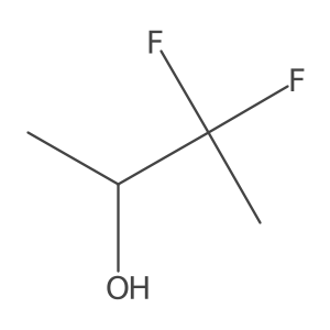 3,3-Difluorobutan-2-ol结构式