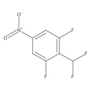 2,6-Difluoro-4-nitrobenzodifluoride结构式