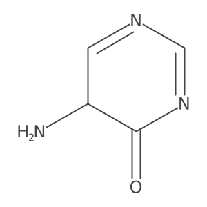 5-aminopyrimidin-4(5H)-one结构式