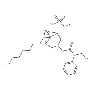 Scopolamine nonylmethansulfonate结构式