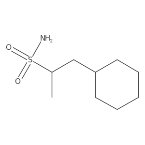 1-Cyclohexylpropane-2-sulfonamide Structure