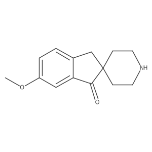 6-Methoxyspiro[indene-2,4'-piperidin]-1(3H)-one Structure