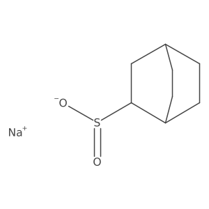 Sodium bicyclo[2.2.2]octane-2-sulfinate结构式