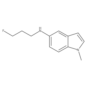N-(3-fluoropropyl)-1-methyl-1H-indol-5-amine Structure