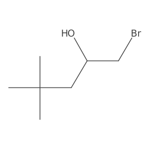 1-Bromo-4,4-dimethylpentan-2-ol Structure