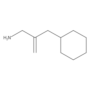 [2-(Aminomethyl)prop-2-en-1-yl]cyclohexane结构式