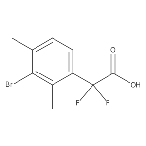 2-(3-Bromo-2,4-dimethylphenyl)-2,2-difluoroacetic acid结构式