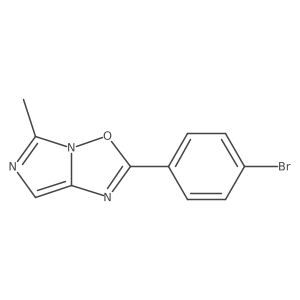 2-(4-Bromophenyl)-5-methylimidazo[1,5-b][1,2,4]oxadiazole Structure