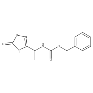 benzyl N-[1-(5-hydroxy-1,2,4-oxadiazol-3-yl)ethyl]carbamate Structure