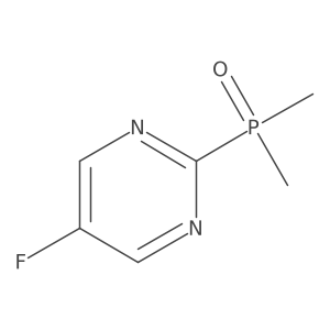 (5-Fluoropyrimidin-2-yl)dimethylphosphine oxide Structure