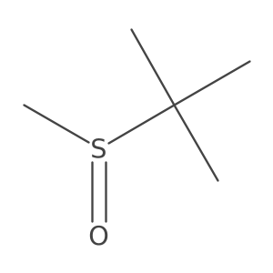 tert-Butyl methyl sulfoxide, (+)-结构式