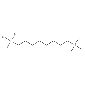 1,8-Bis(methyldichlorosilyl)octane结构式