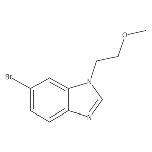 6-bromo-1-(2-methoxyethyl)-1H-1,3-benzodiazole Structure