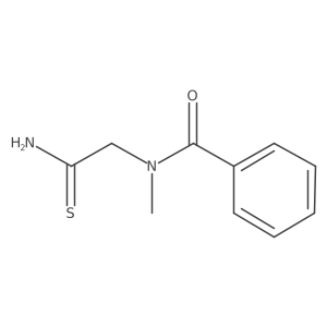 N-(carbamothioylmethyl)-N-methylbenzamide结构式