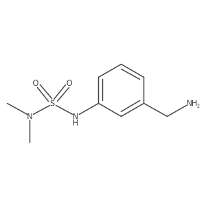 Na(2)-[3-(Aminomethyl)phenyl]-N,N-dimethylsulfamide Structure