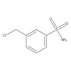 3-(Chloromethyl)benzenesulfonamide Structure