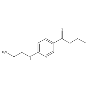 Ethyl 6-(2-aminoethylamino)pyridine-3-carboxylate Structure