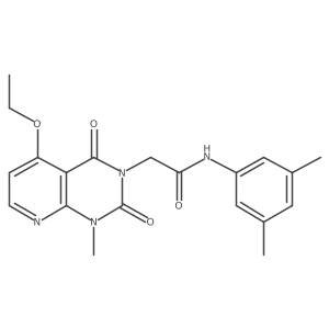 N-(3,5-dimethylphenyl)-2-(5-ethoxy-1-methyl-2,4-dioxo-1,2-dihydropyrido[2,3-d]pyrimidin-3(4H)-yl)acetamide Structure
