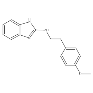 N-(4-methoxyphenethyl)-1H-benzo[d]imidazol-2-amine Structure